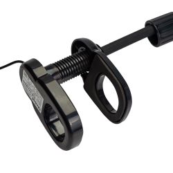 TLD-572 Black-LED-500Lm-4500K-Dimmer Светильник настольный светодиодный на струбцине. 7W. Сенсорный выключатель. Диммер. Черный. ТМ Uniel