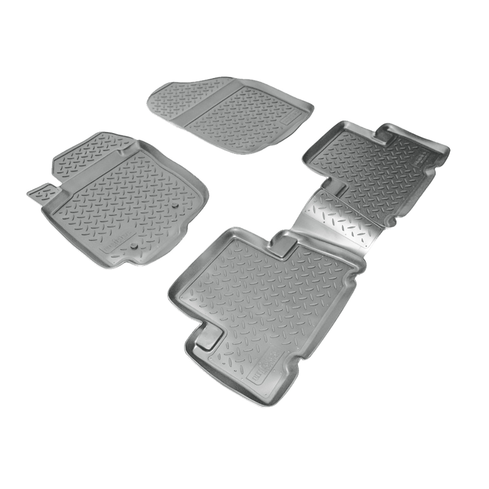 Ковры в салон Norplast/Unidec для Toyota RAV4 в кузове A2,XA3 (2005-2009)Полиуретан, арт.NPL-Po-88-44-G