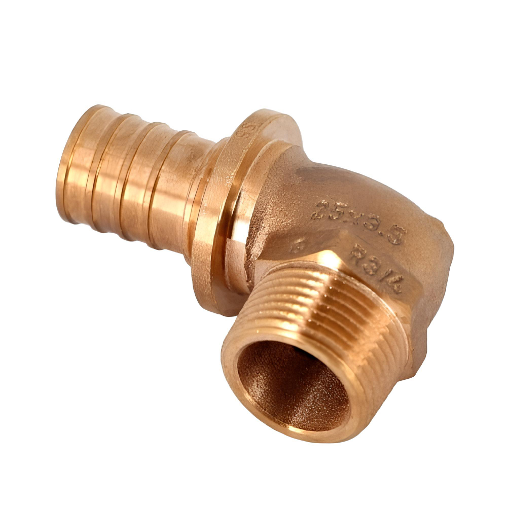 Угольник аксиальный с наружной резьбой 25x3/4" REHAU RAUTITAN RX+