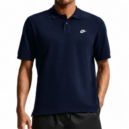 Теннисное поло Nike Club Polo Pique - obsidian/white