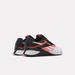 Кроссовки мужские Reebok Nano X4 (Черно-оранжевые)
