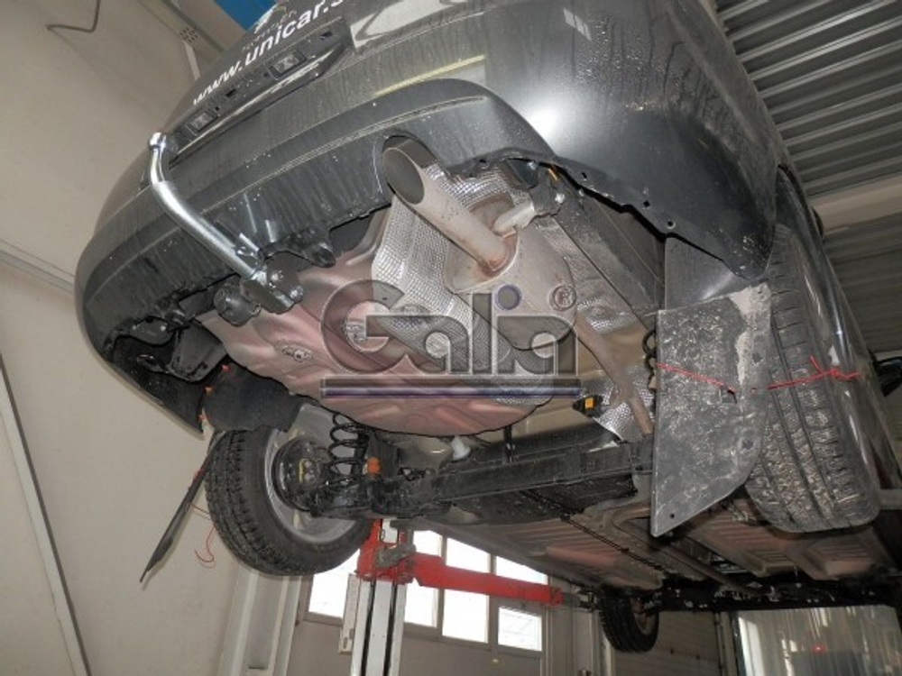 Фаркоп оцинкованный Galia C064A для Citroen C-Elysee 2013-, Peugeot 301 2013-(паспорт и сертификат в комплекте)(без электрики)