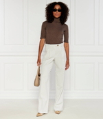 Хлопковый свитер Max Mara Leisure - коричневый(263660986)