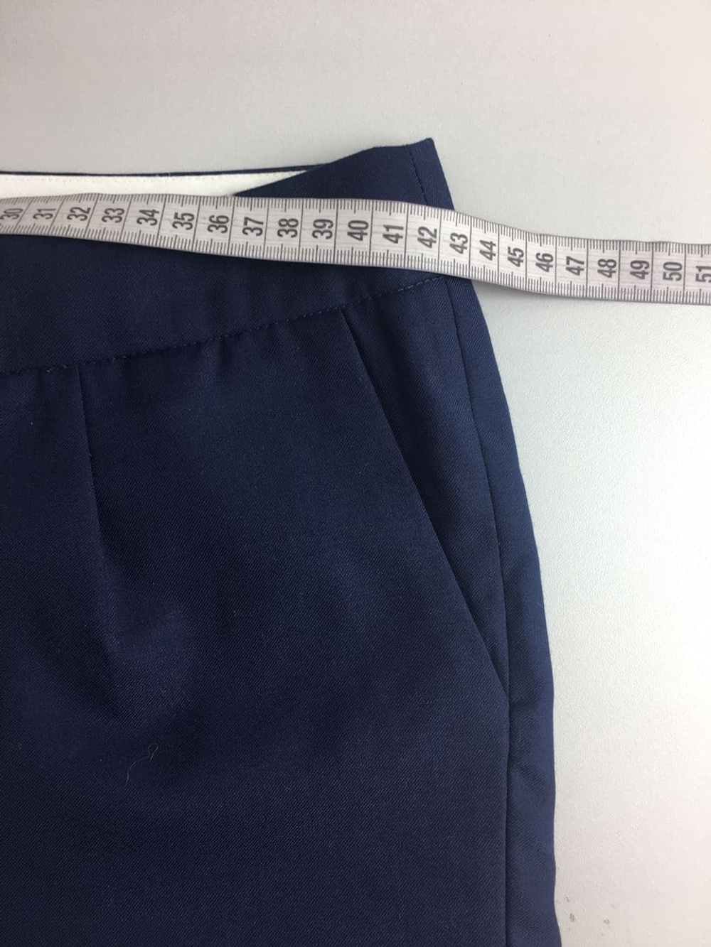 Брюки синие 44 размер