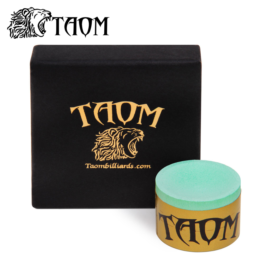 Мел бильярдный "Taom Soft Chalk" Green без упаковки 1шт.