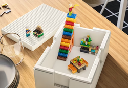 БУГГЛЕК BYGGLEK Набор ЛЕГО LEGO 201 штука, разные цвета