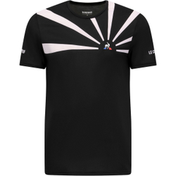 Мужская теннисная футболка Le Coq Sportif TENNIS Tee SS 20 No.2 M - черный