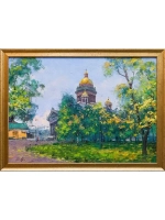 Картина маслом Исаакиевский собор Саидов