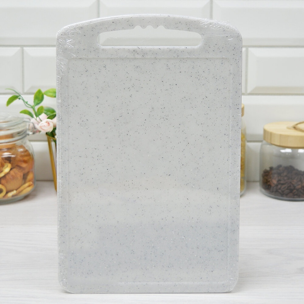 Доска разделочная 20*32см "Стронг" белый камень