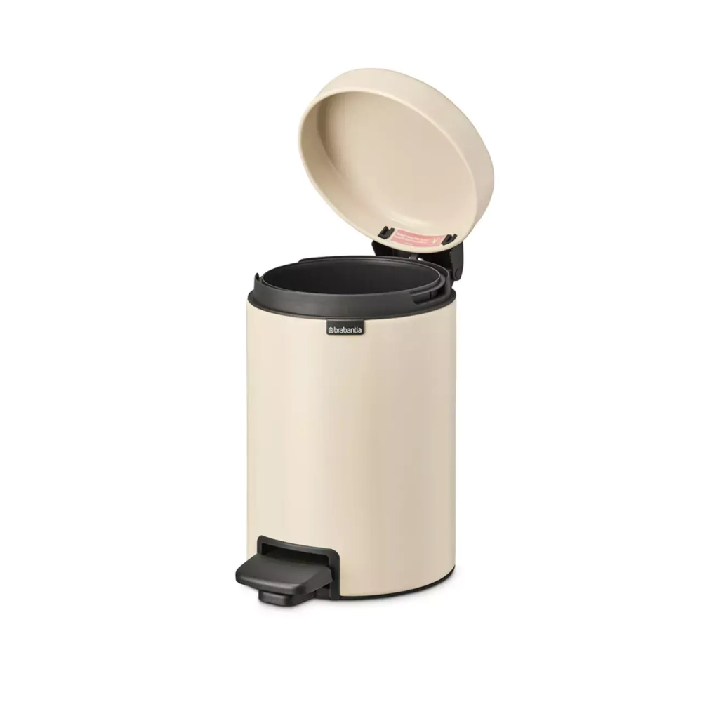 Brabantia - Контейнер для мусора NewIcon 3л, мягкий бежевый / артикул   149887  / GTIN 8710755149887
