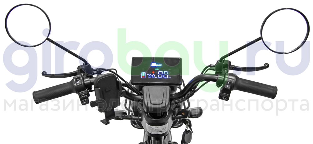 Электроскутер IKINGI SIBTRIKE 1000W (60V/25Ah) - Серый фото №18