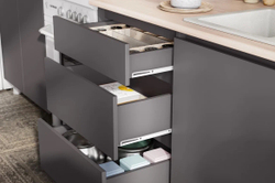 Кухня «Денвер» Графит 200 см