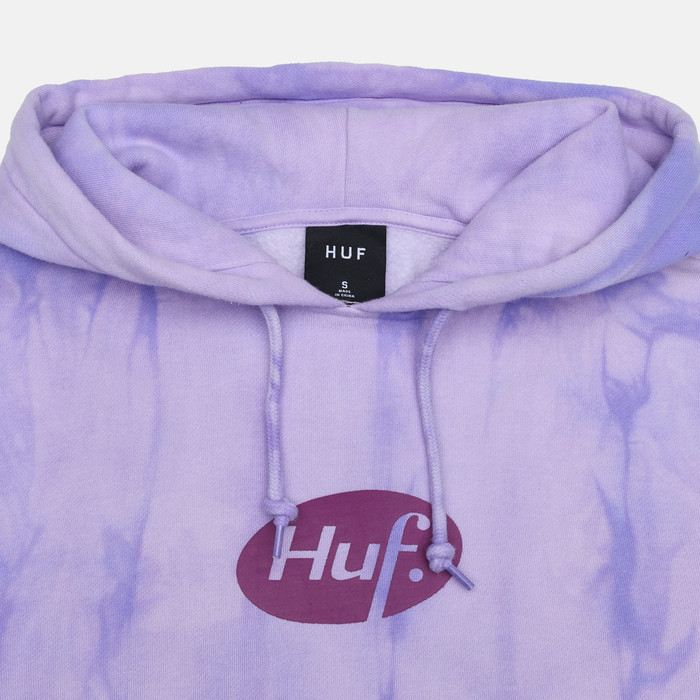 Толстовка мужская HUF Relax Tiedye артикул:PF00345-VIOLT - купить в магазине Дайс