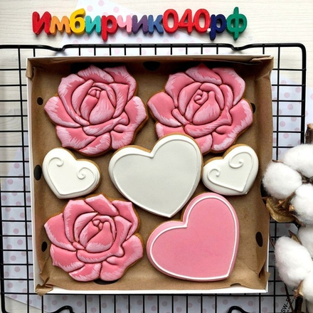 Имбирные пряники Любовь