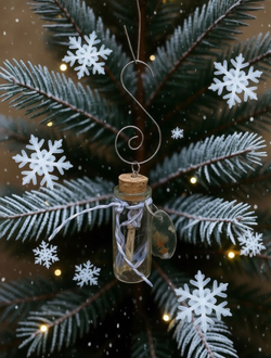 Новогодняя игрушка своими руками. Морозное Волшебство