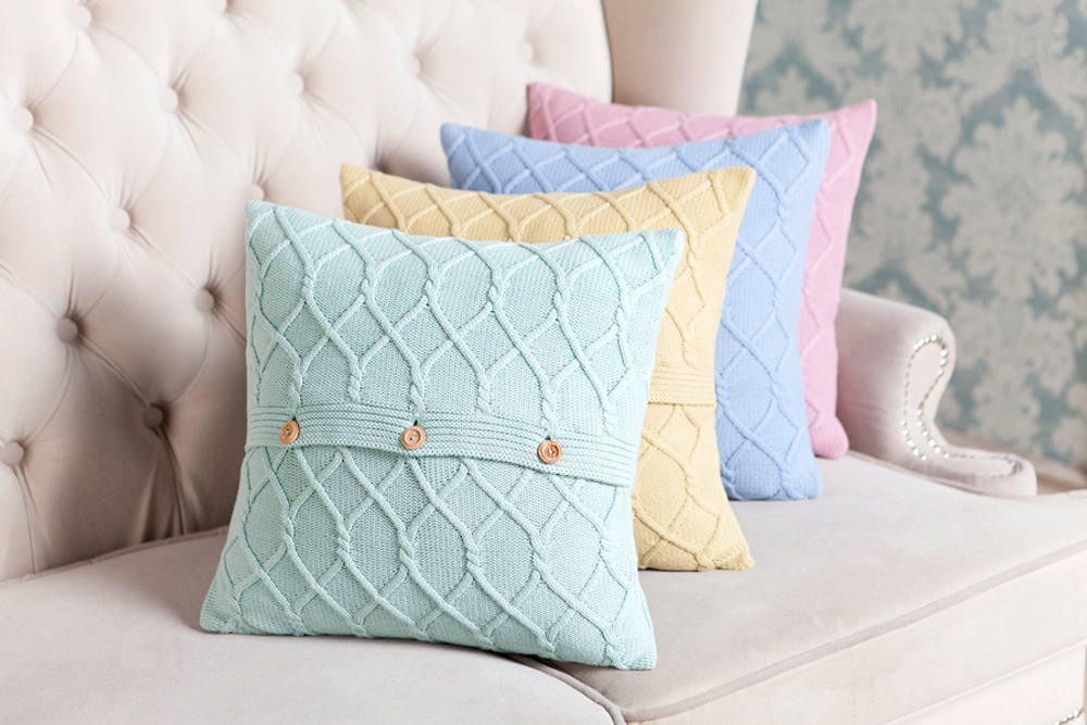 Наволочка декоративная 40х40 Luxberry Lux 34 небесная бирюза Португалия фото