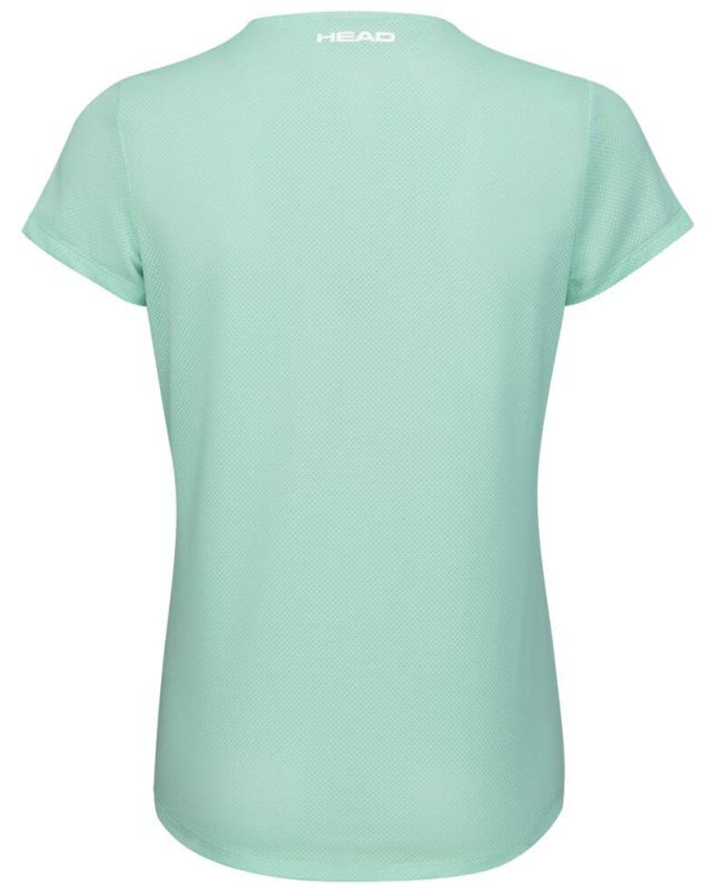 Женская теннисная футболка Head Tie-Break T-Shirt - поясtel green/print vision