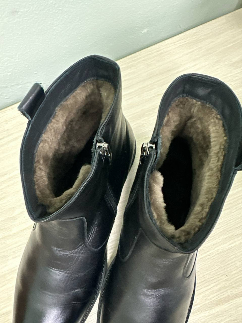 Ботинки мужские(мех) 45р уценка_1320