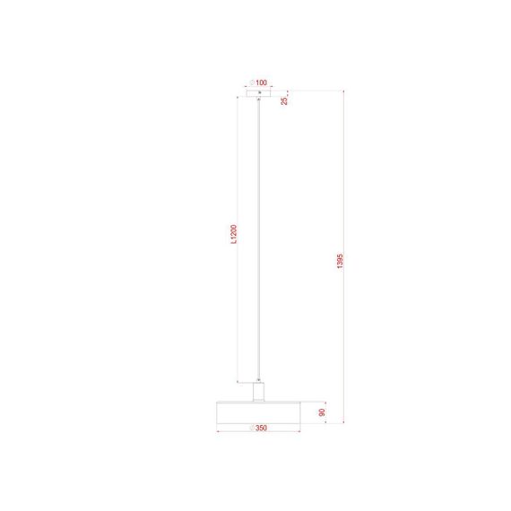 Подвесной светильник Arte Lamp Skat A7152SP-1BK