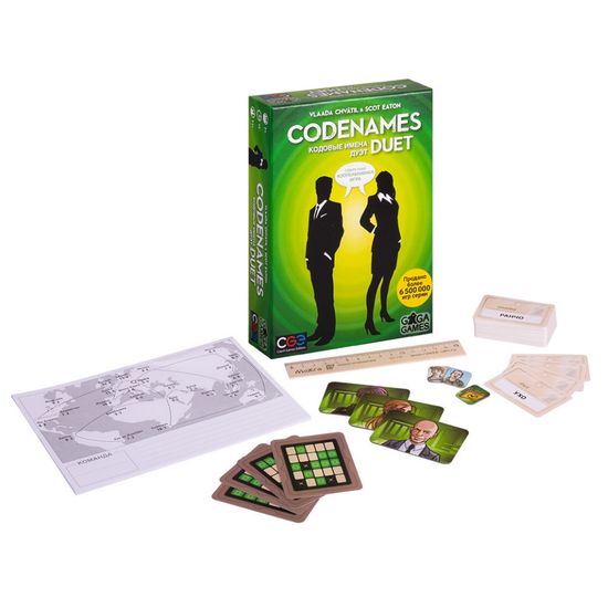 Настольная игра Кодовые имена. Дуэт