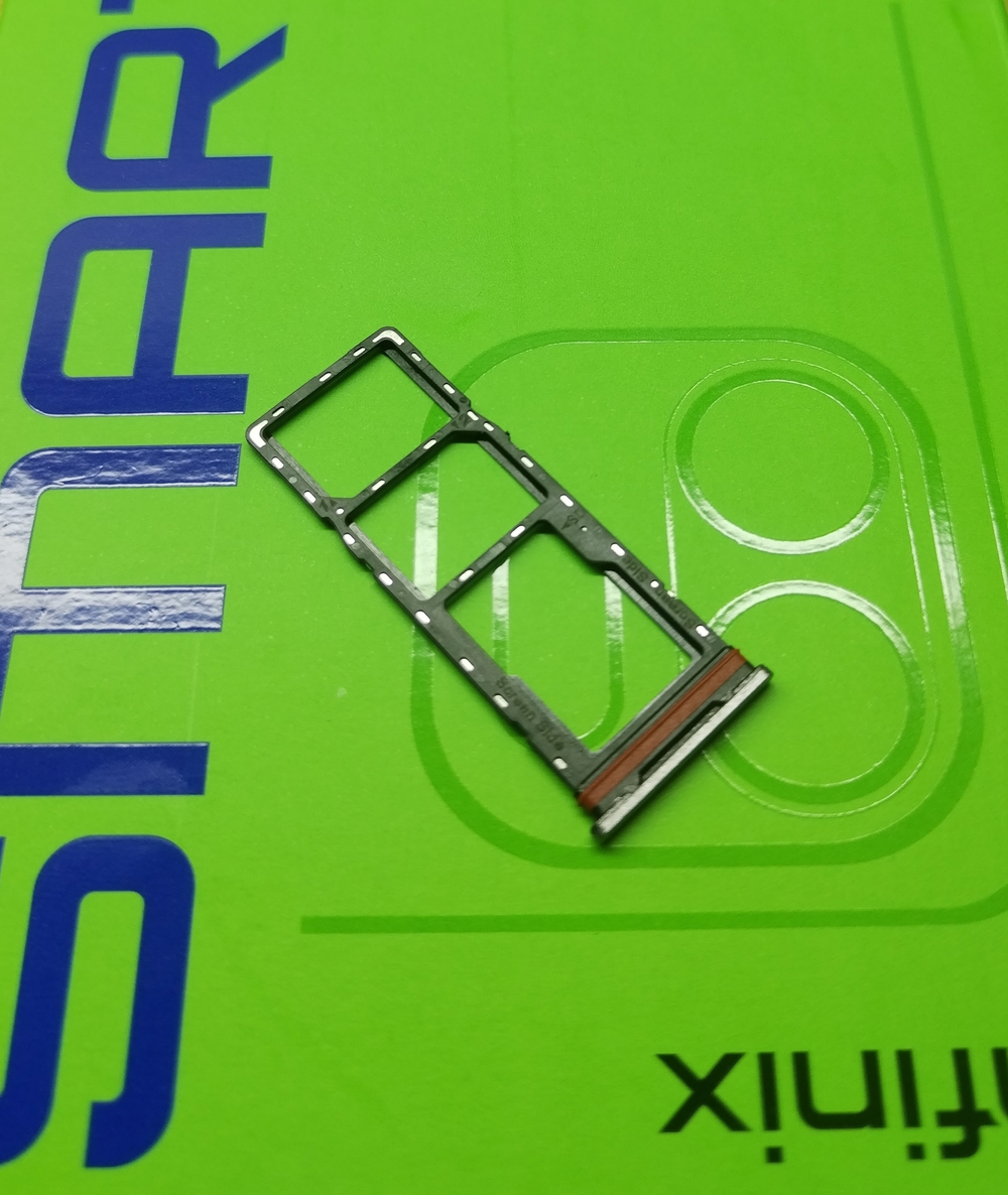 Infinix Smart 9 (X6532) Держатель сим-карты + карты Micro SD (ORIG-SP)