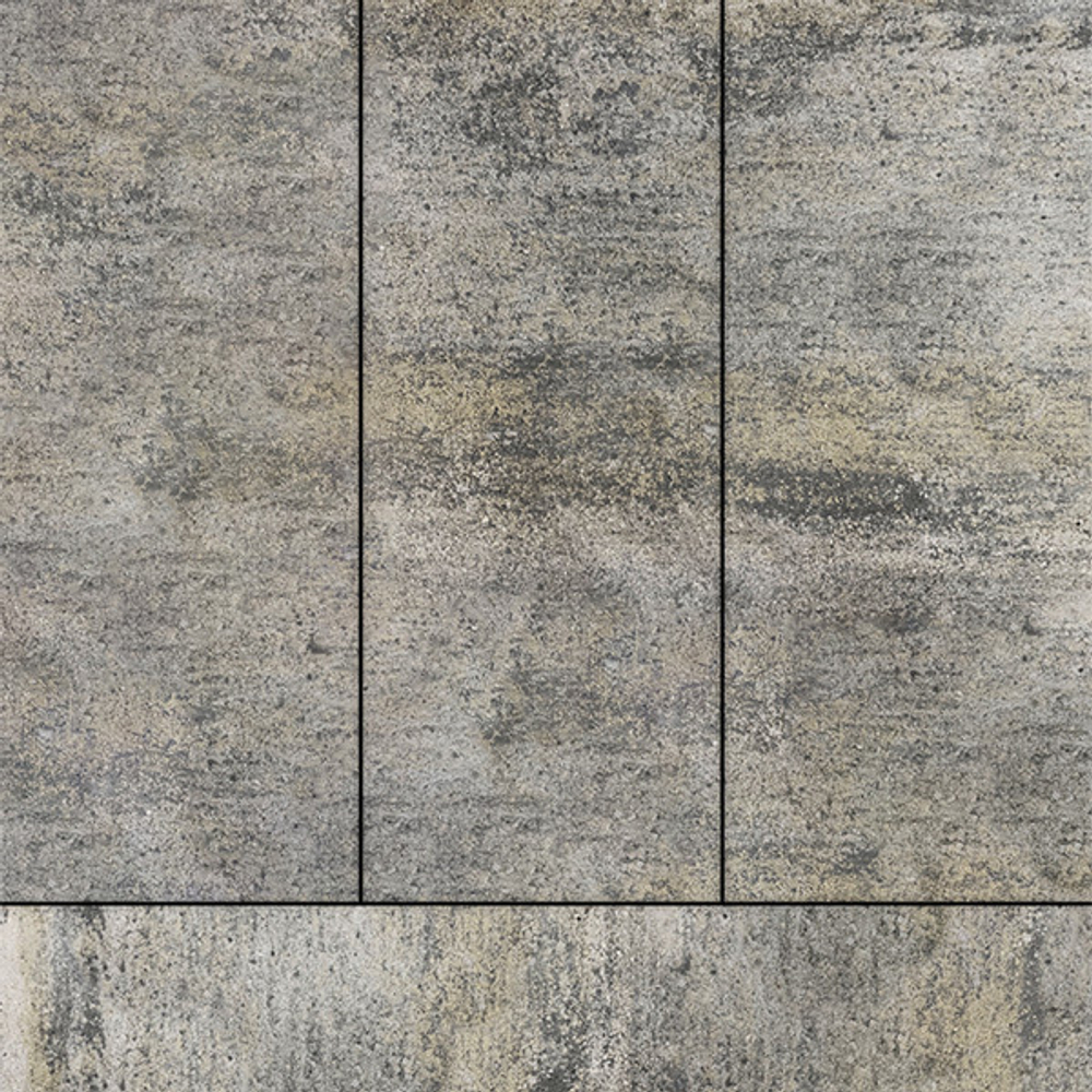 Тротуарная плитка ПРЯМОУГОЛЬНИК 900х300 мм - Искусственный камень Базальт