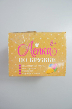 Набор для творчества "Лепка на кружке: Котенок" 8+, новый