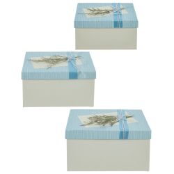 GAEM Набор из 3-х коробок подарочных, L19 W26 H15 см, 2в.