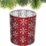 Подсвечник «Фантазия» 7*7,8 см, Красный