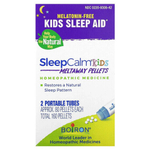 Boiron, SleepCalm Kids, 2 переносных тубуса, 80 гранул в каждом