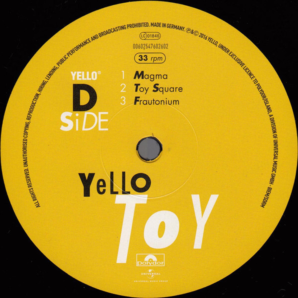 Yello / Toy (2LP)