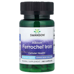 Swanson, Albion®, Ferrochel®, железо, 18 мг, 180 капсул