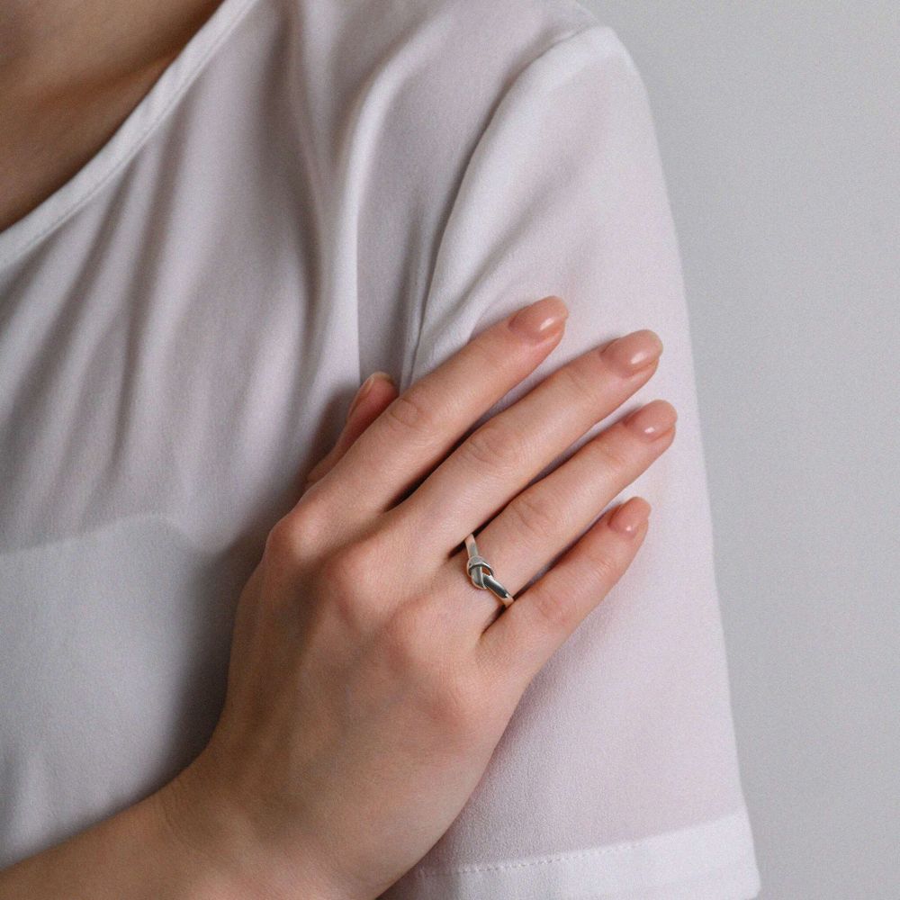 Кольцо Узелок