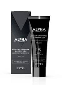 КРАСКА-КАМУФЛЯЖ ДЛЯ БОРОДЫ ESTEL ALPHA PRO 1/0