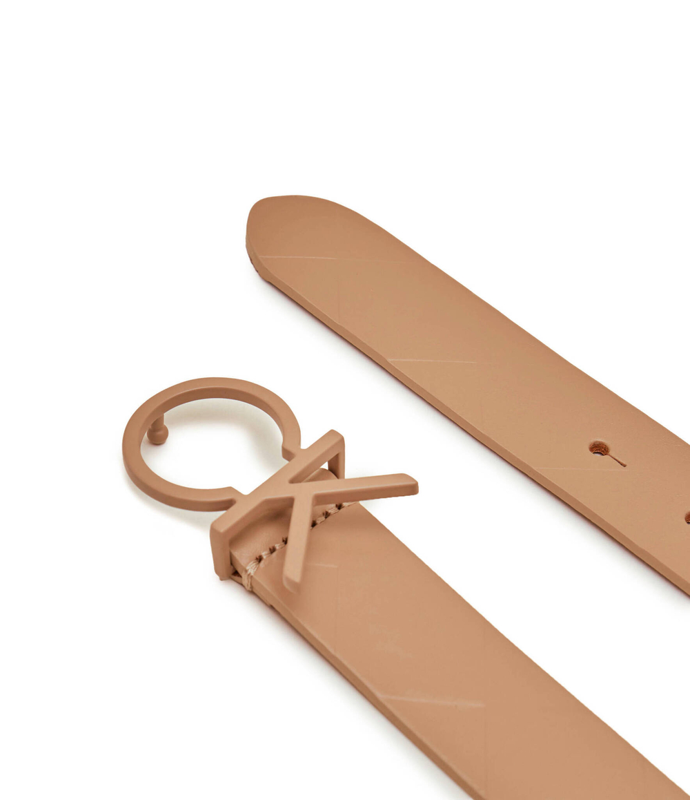 Кожаный ремень Calvin Klein - коричневый(K60K611102)