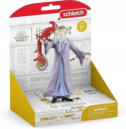 Фигурки Schleich Harry Potter Профессор Дамблдор и Феникс из Гарри Поттер 42637