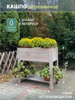 Ящик деревянный для цветов и рассады