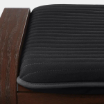 Табурет для ног - POÄNG / POАNG IKEA/  ПОЭНГ ИКЕА, 68х39 см, черный