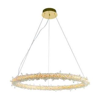 2837E/70W GOLD+CLEAR (1) Люстра NW