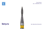 Бор алмазный желтый Frank Dental типа FG - D.368.010.C.FG