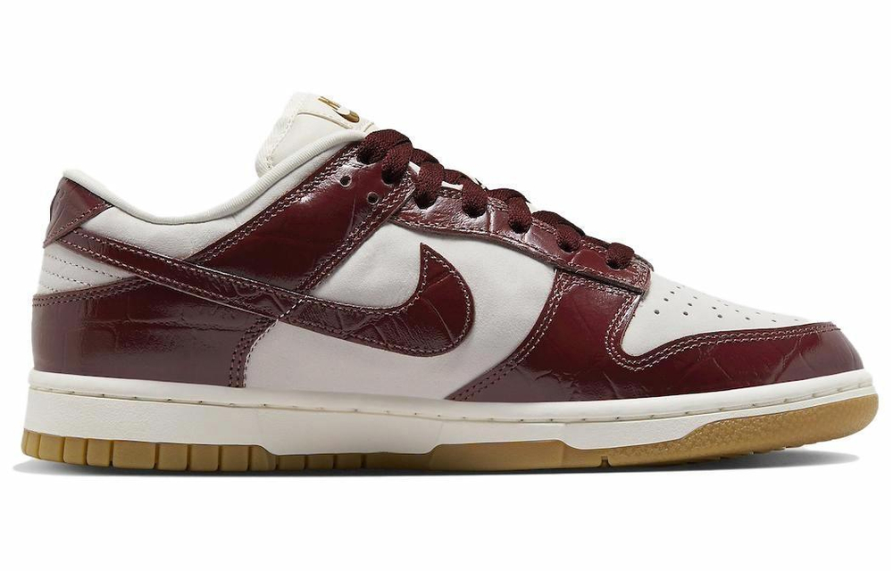 Кроссовки Nike Dunk Wmnsteam Red Croc (Женская размерная сетка)