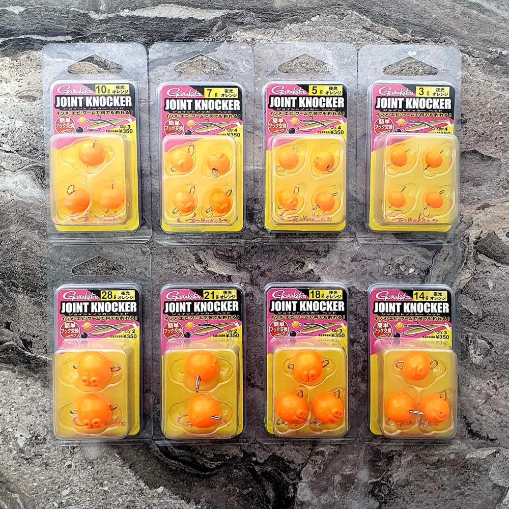 Грузило (чебурашка) GAMAKATSU JOINT KNOCKER HEAD ORANGE