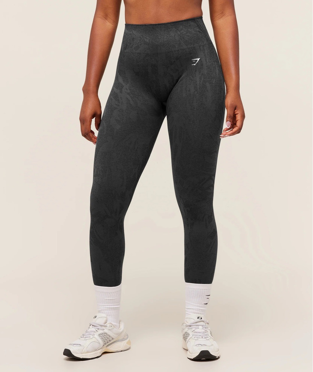 Леггинсы GYMSHARK Adapt Сamo Seamless Leggings Black