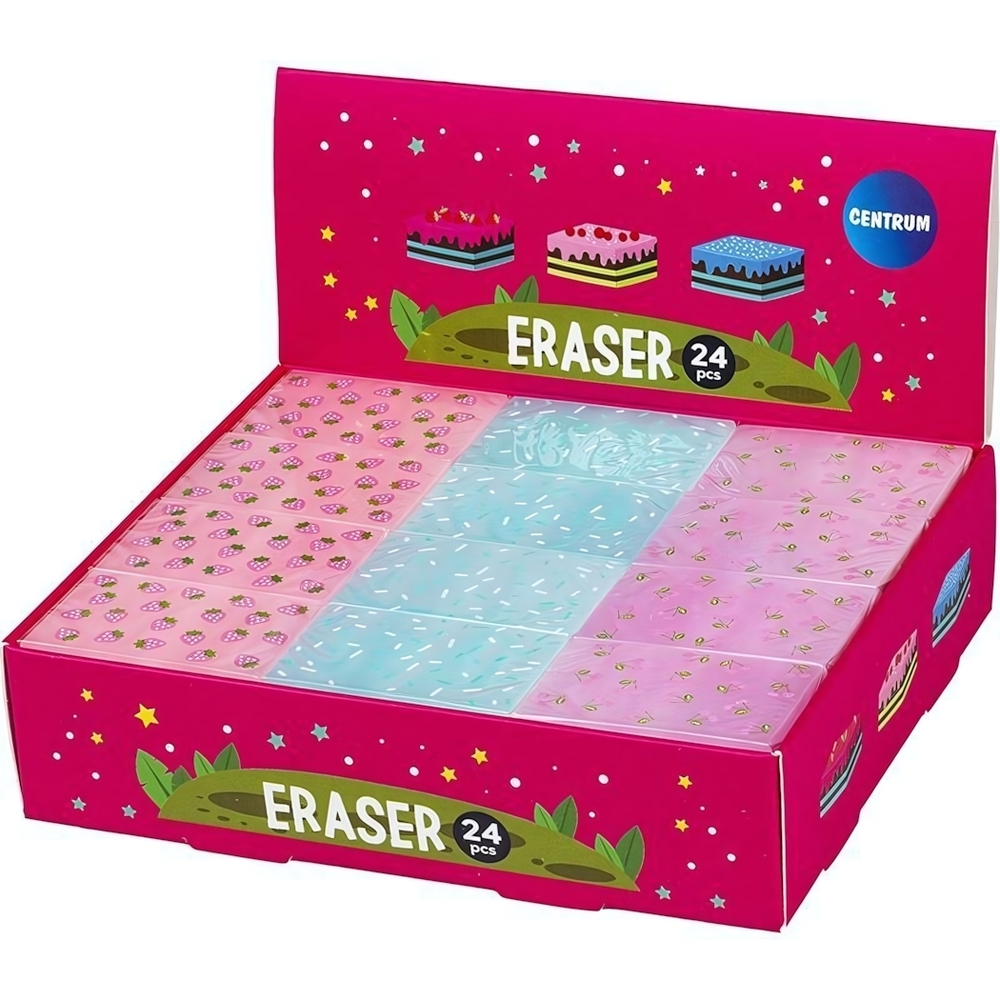 Ластик 4*2,4*1,5см. синтетический каучук "Sandwich" (Центрум)