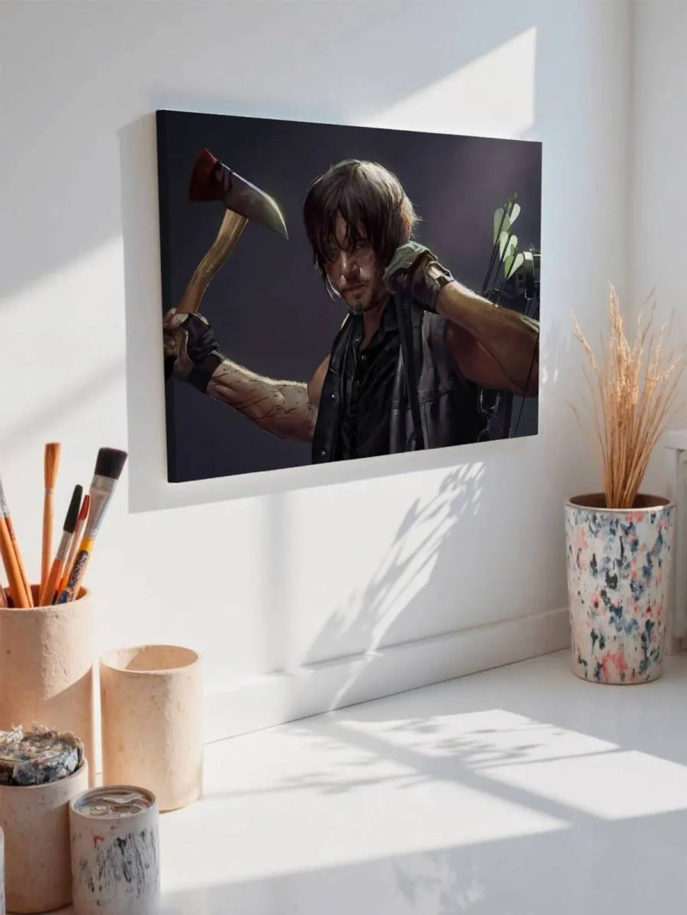 Картина на стену 40 X 50 Ходячие мертвецы