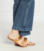 Шлепанцы кожаные monyca See By Chlo\u00e9 - коричневый(SB42011A 19096)