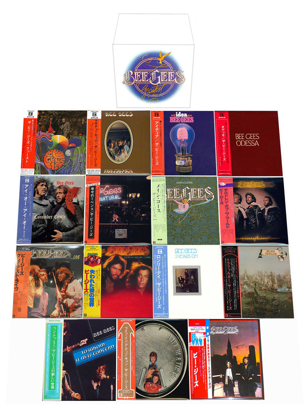 Комплект / Bee Gees (17 Mini LP CD + Box)