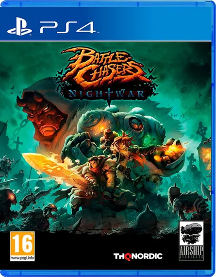 PS4 Battle Chasers: Nightwar (Новый, Полностью на русском языке, CUSA-06673)