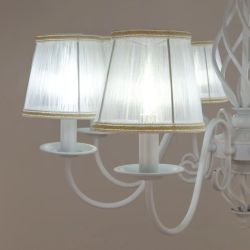 Citilux Ровена CL427180 Люстра с абажурами Белая