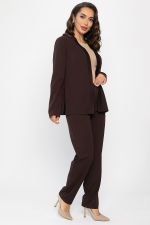 Костюм брючный Альпия (шоколад) К14300-9М LT Collection